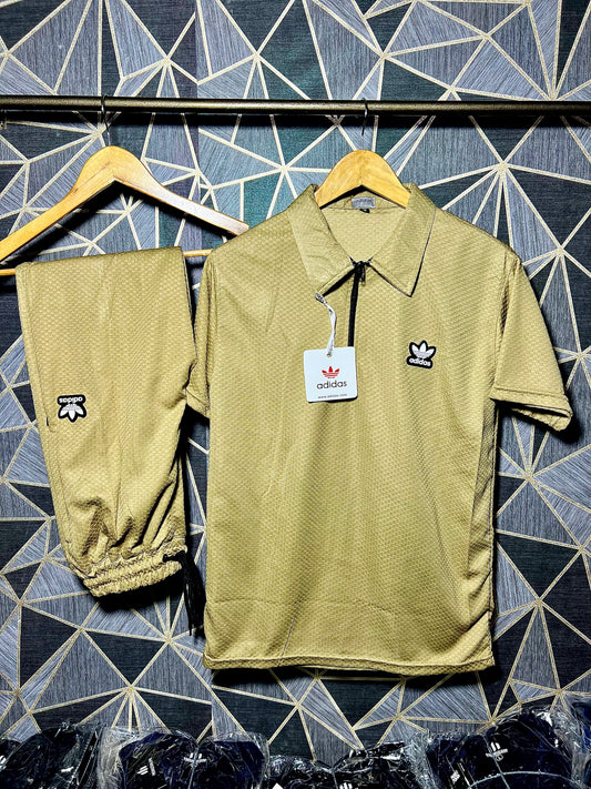 Adidas skin track suit mash fabric (imported)