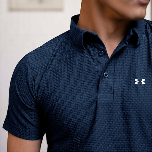 U-N-D-E-R / A-R-M-O-U-R   BLUE Polo Shirt