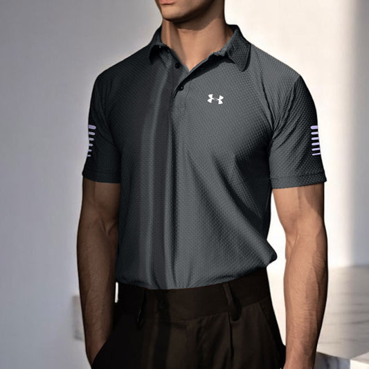 U-N-D-E-R / A-R-M-O-U-R   GRAY Polo Shirt