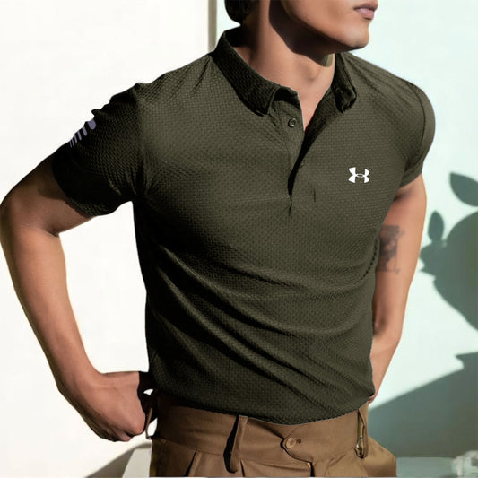 U-N-D-E-R / A-R-M-O-U-R   OLIVE Polo Shirt